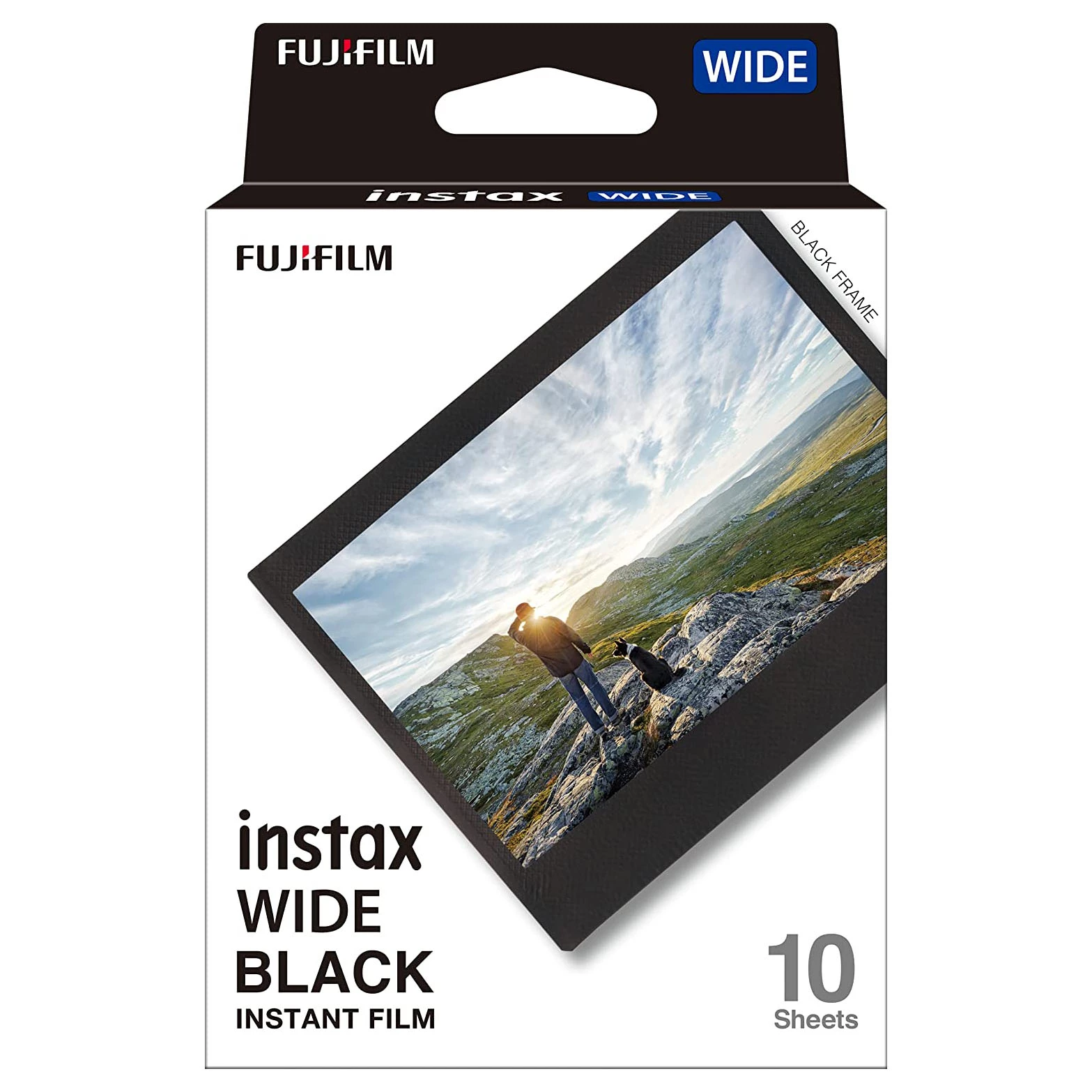 Jual Fujifilm Instax Paper Wide Black 10 Sheet Harga Terbaik